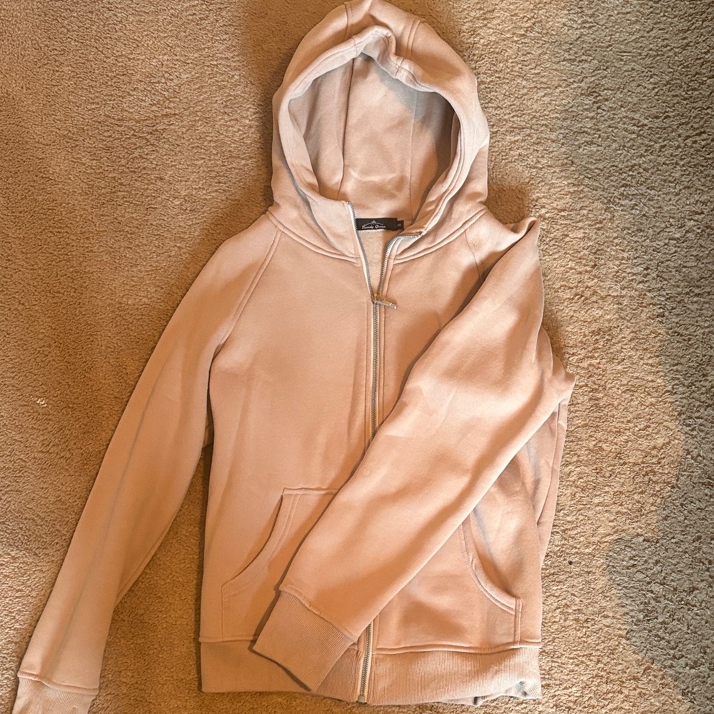 Women’s Tan Hoodie Jacket
